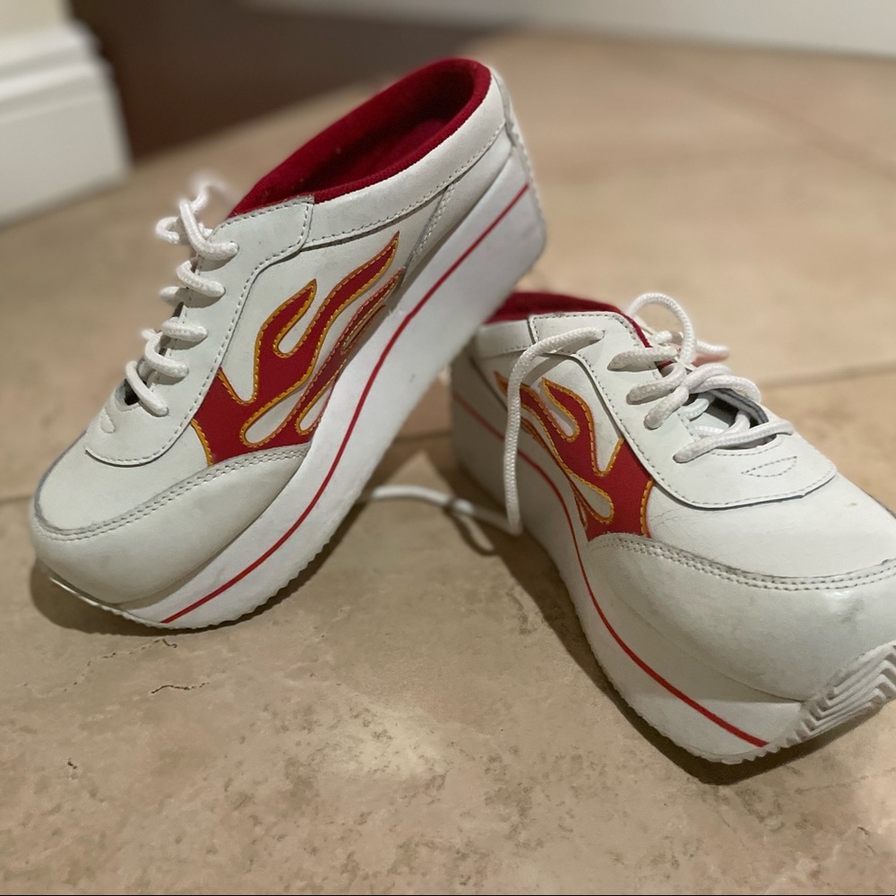 Girlfriends LA flame shoes